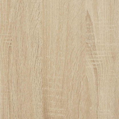 Coffee Table Sonoma Oak 80x80x31 cm Engineered Wood