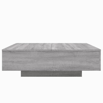 Coffee Table Grey Sonoma 100x100x31 cm Engineered Wood
