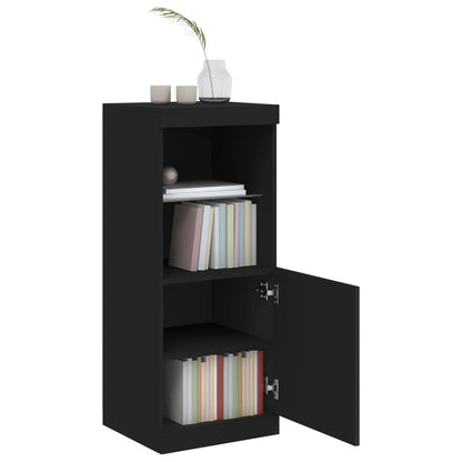 Sideboard | Black | Engineered wood, Glass | Medium | Sideboard