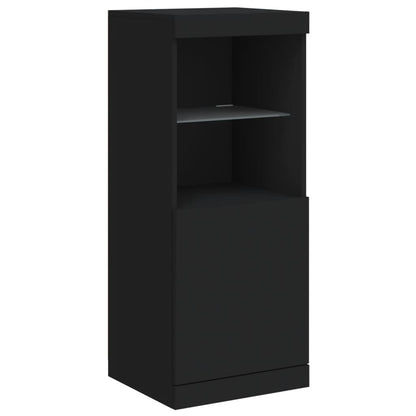 Sideboard | Black | Engineered wood, Glass | Medium | Sideboard