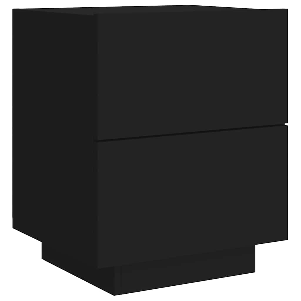 Bedside Cabinet | Black | Engineered wood | Medium | Modern
