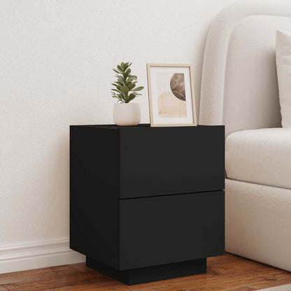 Bedside Cabinet | Black | Engineered wood | Medium | Modern