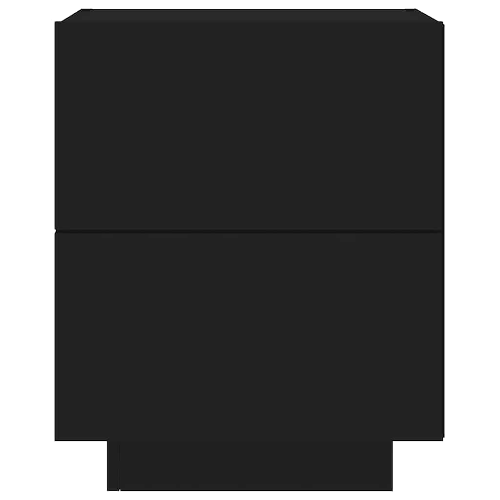Bedside Cabinet | Black | Engineered wood | Medium | Modern