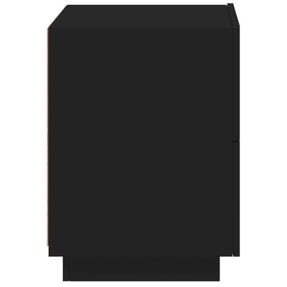 Bedside Cabinet | Black | Engineered wood | Medium | Modern