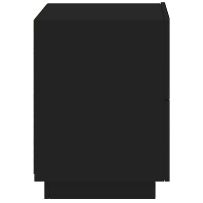 Bedside Cabinet | Black | Engineered wood | Medium | Modern