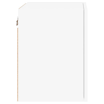 TV Wall Cabinet White 40.5x30x40 cm Engineered Wood