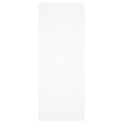 TV Wall Cabinet White 40,5x30x102 cm Engineered Wood