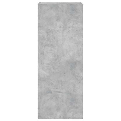 TV Wall Cabinet Concrete Grey 40.5x30x102 cm Engineered Wood