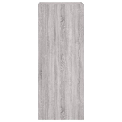 TV Wall Cabinet Grey Sonoma 40.5x30x102 cm Engineered Wood