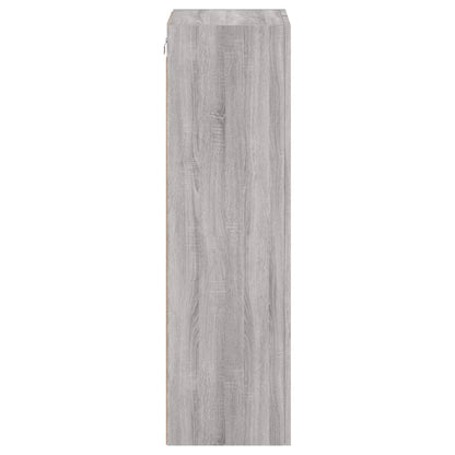 TV Wall Cabinet Grey Sonoma 40,5x30x102 cm Engineered Wood