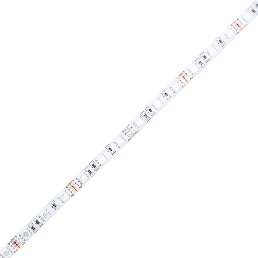 LED Headboard Grey Sonoma 200 cm Engineered Wood