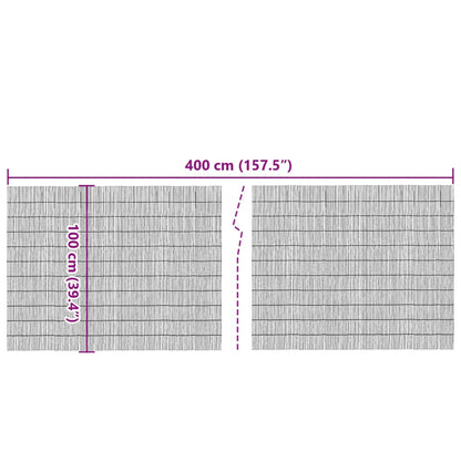 Garden Fence 400x100 cm Reed
