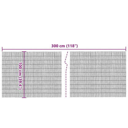 Garden Fence 300x100 cm Reed