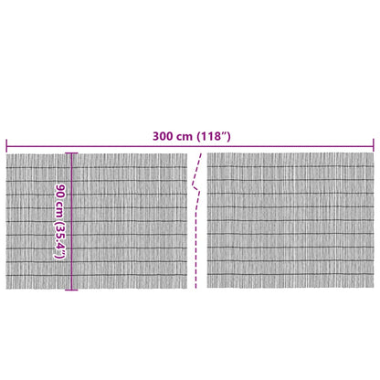 Garden Fence 300x90 cm Reed