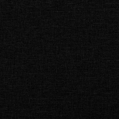 Bed Frame "Dover" Black 90x190 cm Single Fabric