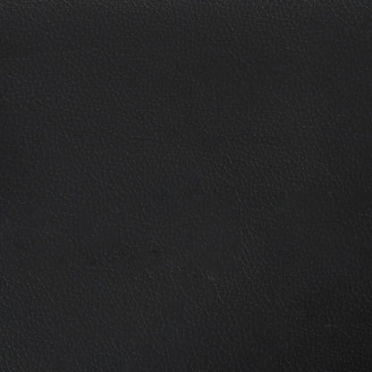 Headboard Cushion Black 135 cm Faux Leather