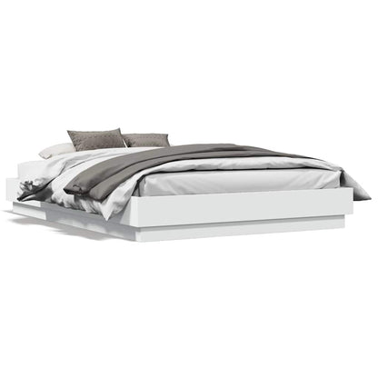 Bed Frame | White | Engineered wood | Small Double | Durable | Bed Frame