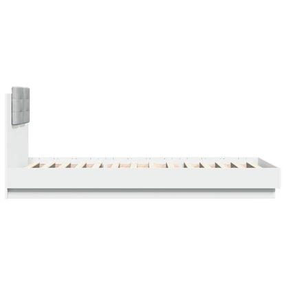 Bed Frame | White | Engineered wood, Plywood | Single Bed