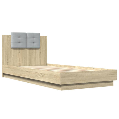 Bed Frame | Sonoma Oak | Engineered wood, Plywood | Single | Bed Frame
