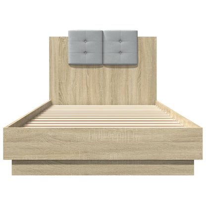 Bed Frame | Sonoma Oak | Engineered Wood | Single | Single Bed Frame
