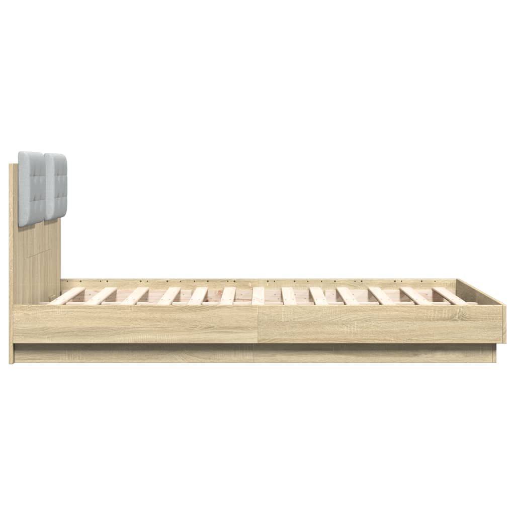 Bed Frame | Sonoma Oak | Engineered wood | Small Double | Bed Frame