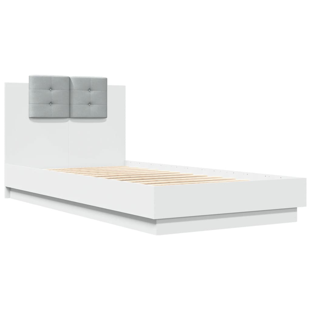 Bed Frame | White | Engineered Wood, Plywood | Small Single | Bed Frame