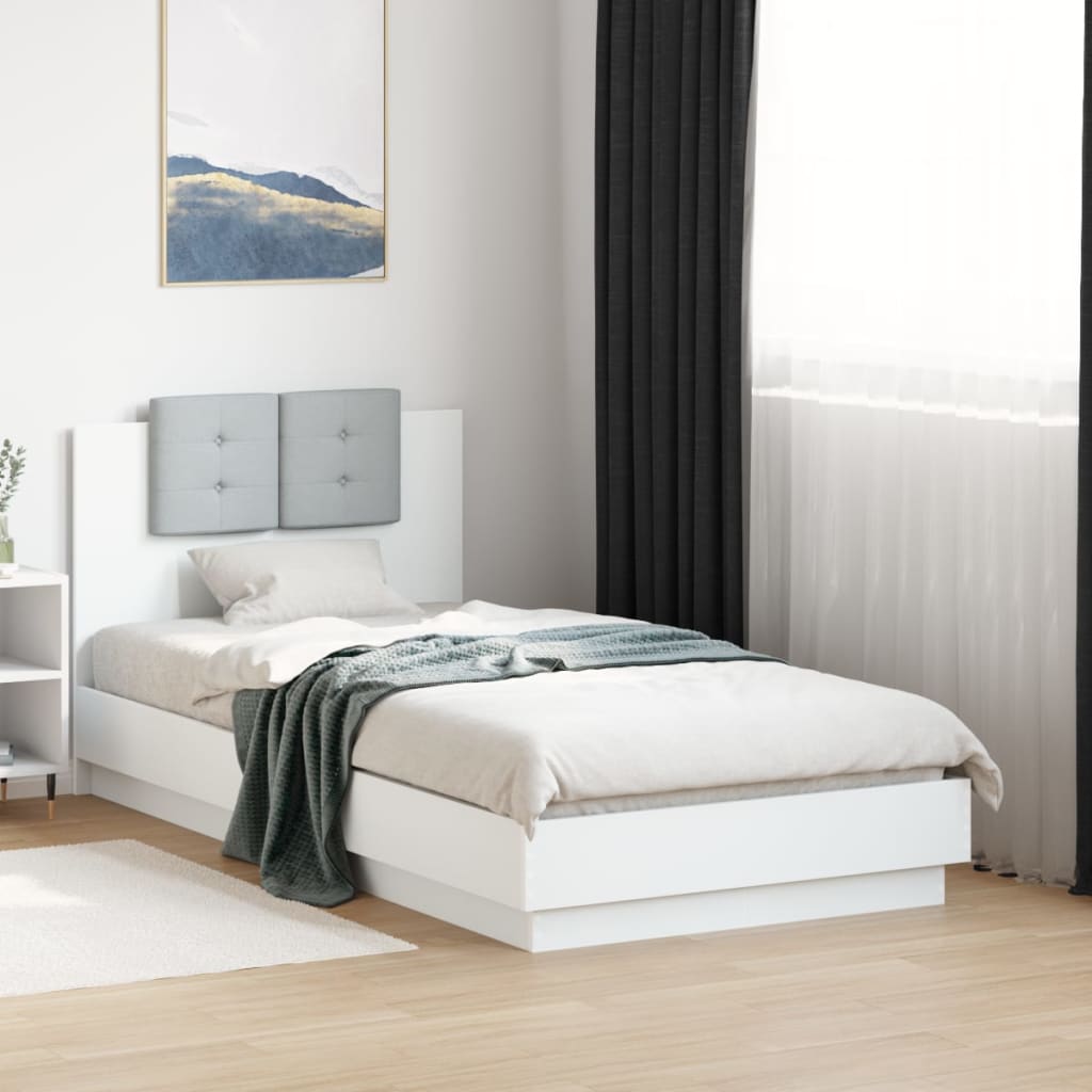 Bed Frame | White | Engineered Wood, Plywood | Small Single | Bed Frame