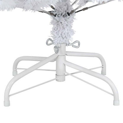 Artificial Christmas Tree White 120 cm PVC and Metal