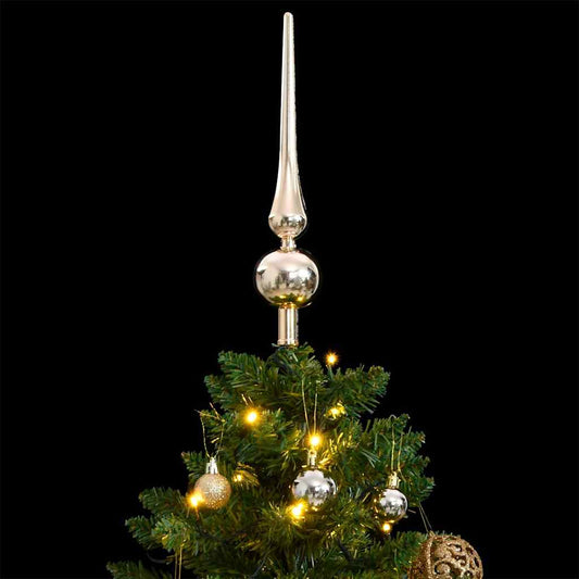 Artificial Hinged Christmas Tree 150 LEDs & Ball Set 120 cm