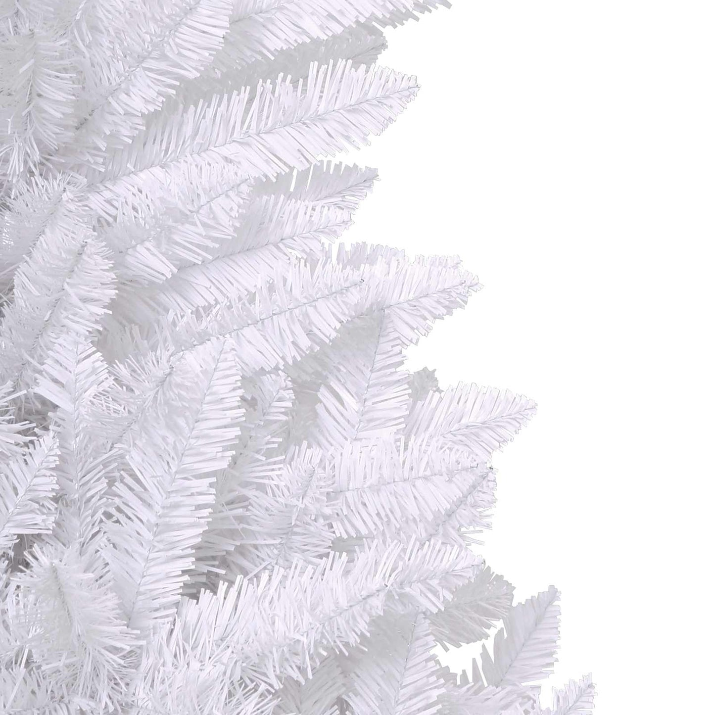 Artificial Christmas Tree White 300 cm PVC and Metal