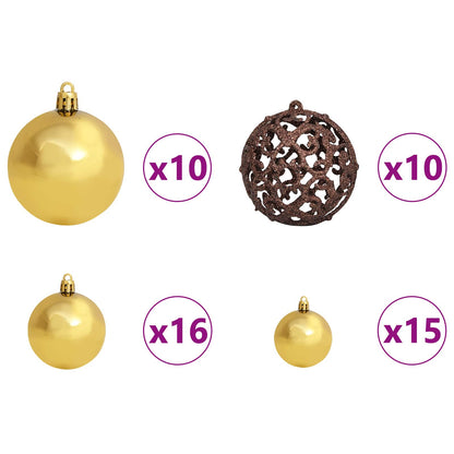 Artificial Christmas Tree White 106 x 106 x 210 cm