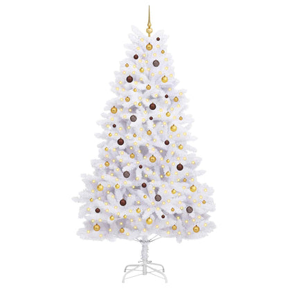 Artificial Christmas Tree White 128 x 128 x 270 cm