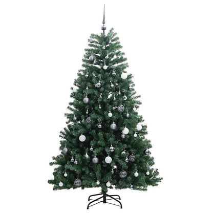 Artificial Hinged Christmas Tree | Green | PVC | 180 cm