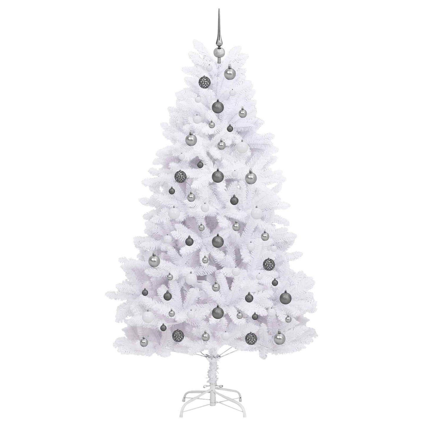 Artificial Christmas Tree White 106 x 106 x 210 cm