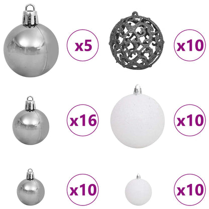 Artificial Christmas Tree White 120 x 120 x 240 cm