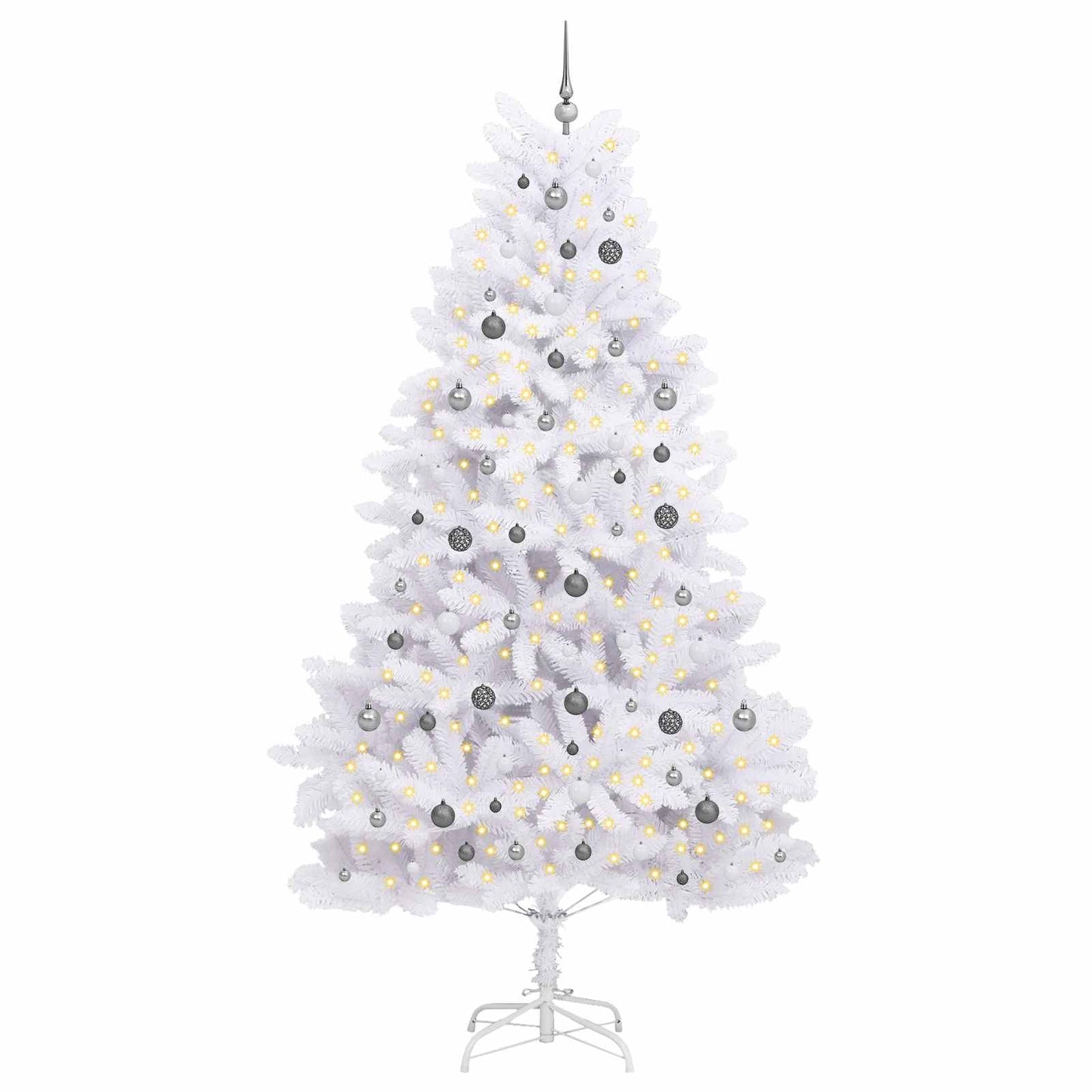 Artificial Christmas Tree White 128 x 128 x 270 cm