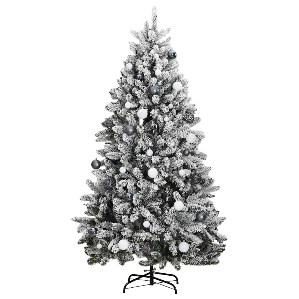 Fake Hinged Christmas Tree | Green and white