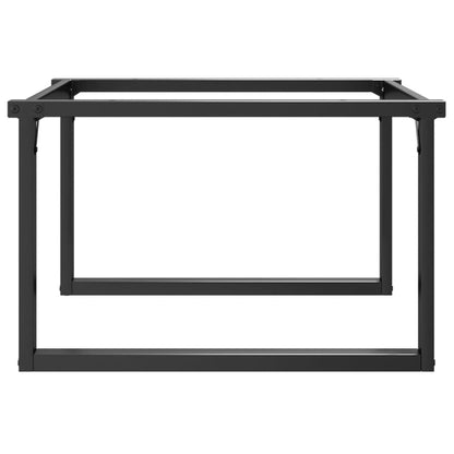 Coffee Table Legs O-Frame 80x70x43 cm Steel