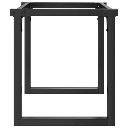 Coffee Table Legs O-Frame 90x30x43 cm Steel