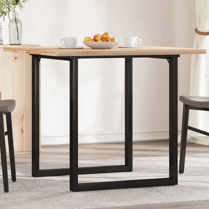 Dining Table Legs O-Frame 60x60x73 cm Steel