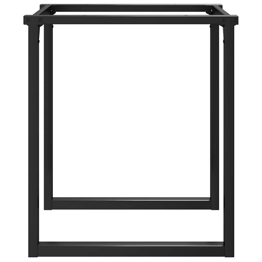 Dining Table Legs O-Frame 60x60x73 cm Steel