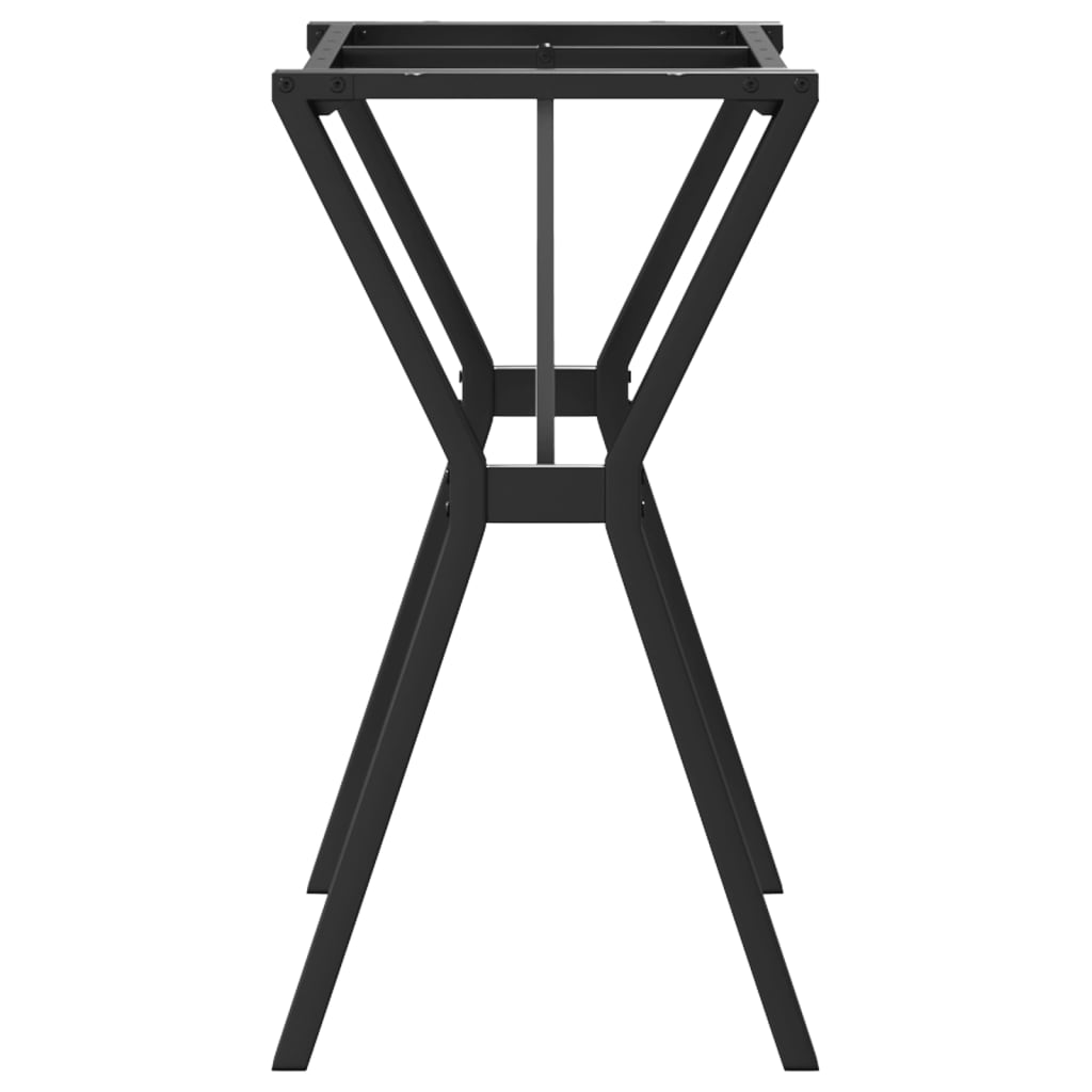 Dining Table Legs Y-Frame 80x40x73 cm Steel