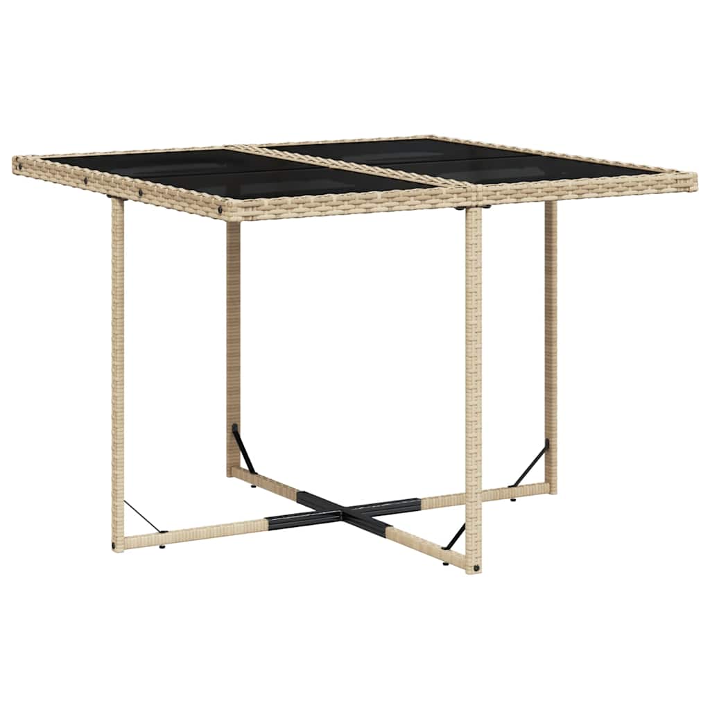 Garden Dining Set | Mix beige and black