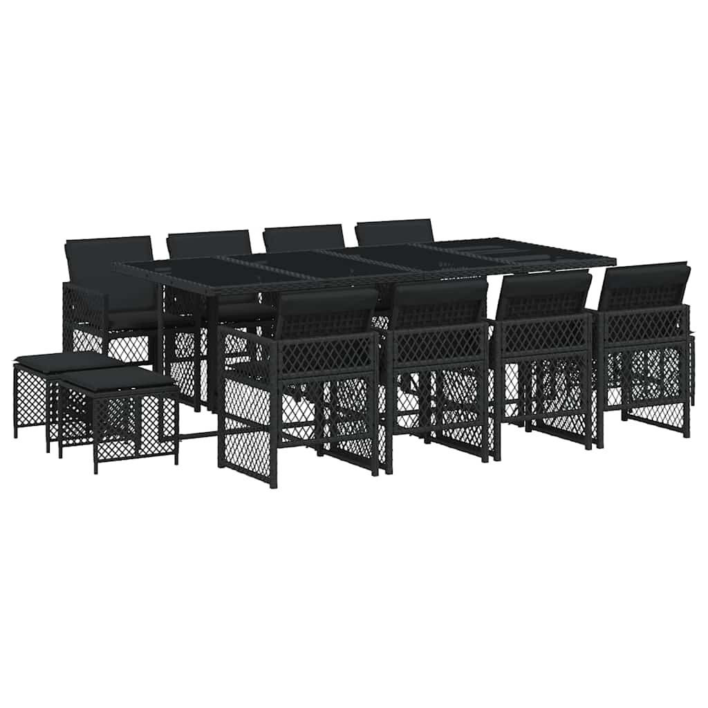 Garden Dining Set | Black