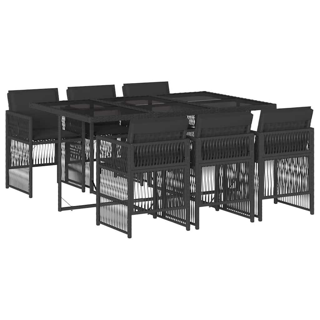 Garden Dining Set | Black