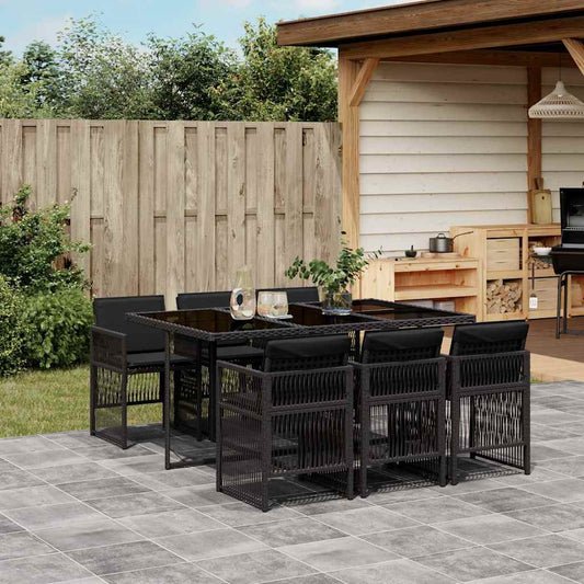 Garden Dining Set | Black