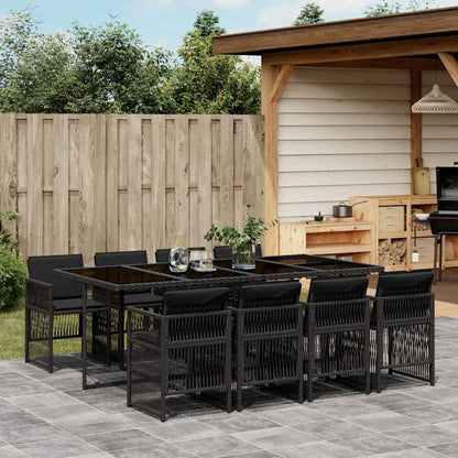 Garden Dining Set | Black