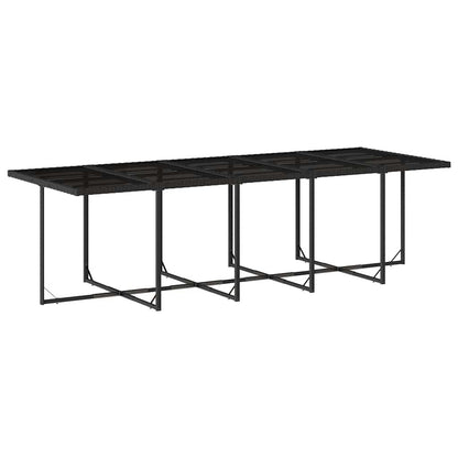 Garden Dining Set | Black, Cream White