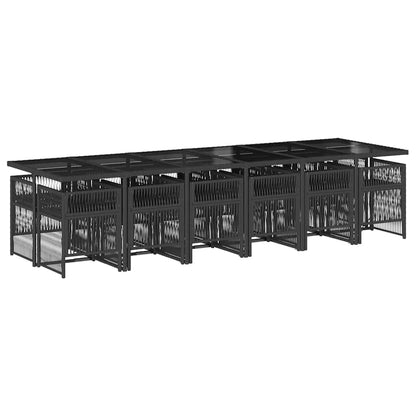 Garden Dining Set | Black