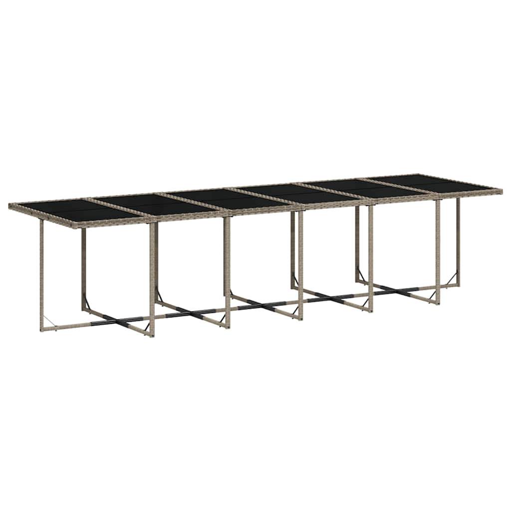 Garden Dining Set | Grey, Black, Dark Grey